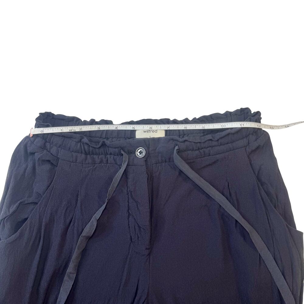 Wilfred Aritzia Marias Paper Bag Dark Gray Pants Women’s Small Quiet Luxury - Picture 10 of 16